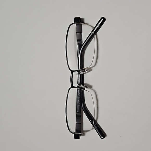 Foster Grant Mens Metal Wire Half Rim Eyeglasses Frame Only 54 19 145 #E-31 - Picture 9 of 9